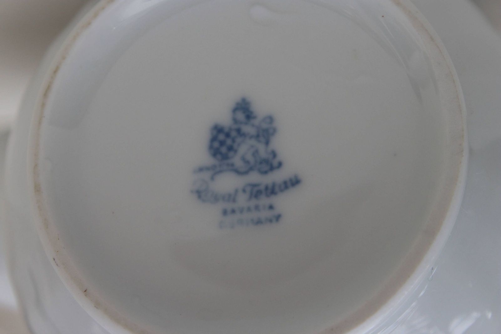photo for sale Graceful Romantic Porcelain Swan Tableware Royal Tettau Bavaria Coffee Tea Dishes Antique Cup And Saucer 1900