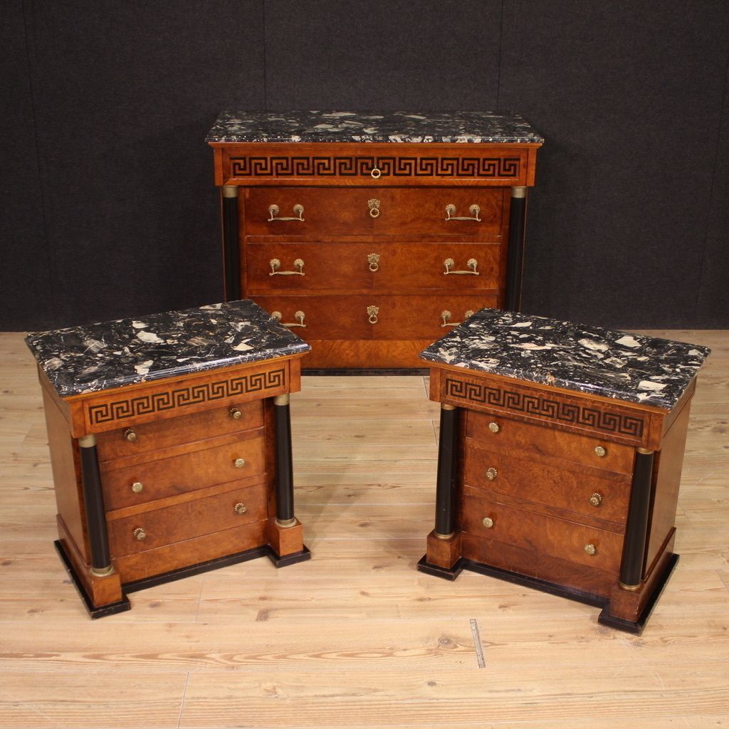 Elegante Ladekast In Empire Stijl, 20e Eeuw photo furniture