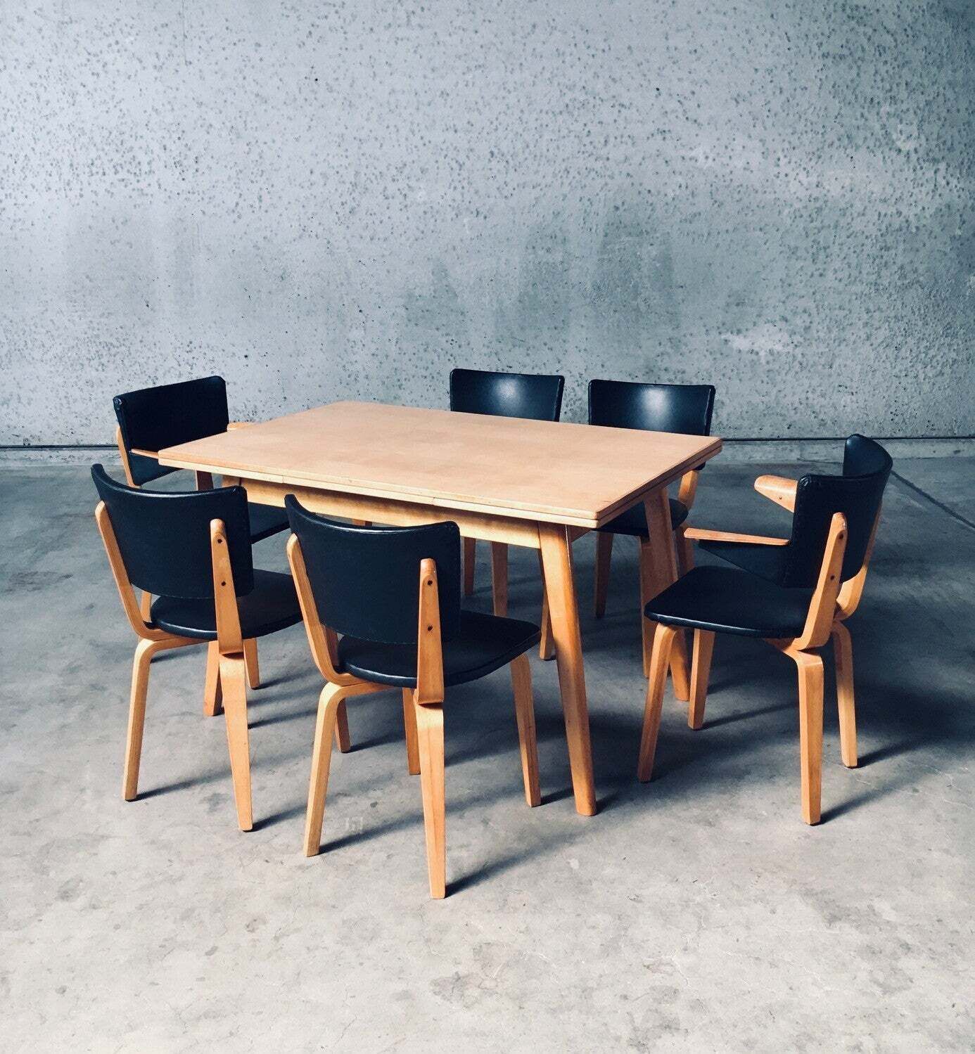 Uitschuifbare Eettafel, Jaren 1950, Mcm Dutch Design – Cor Alons Voor Gouda Den Boer photo 700.0