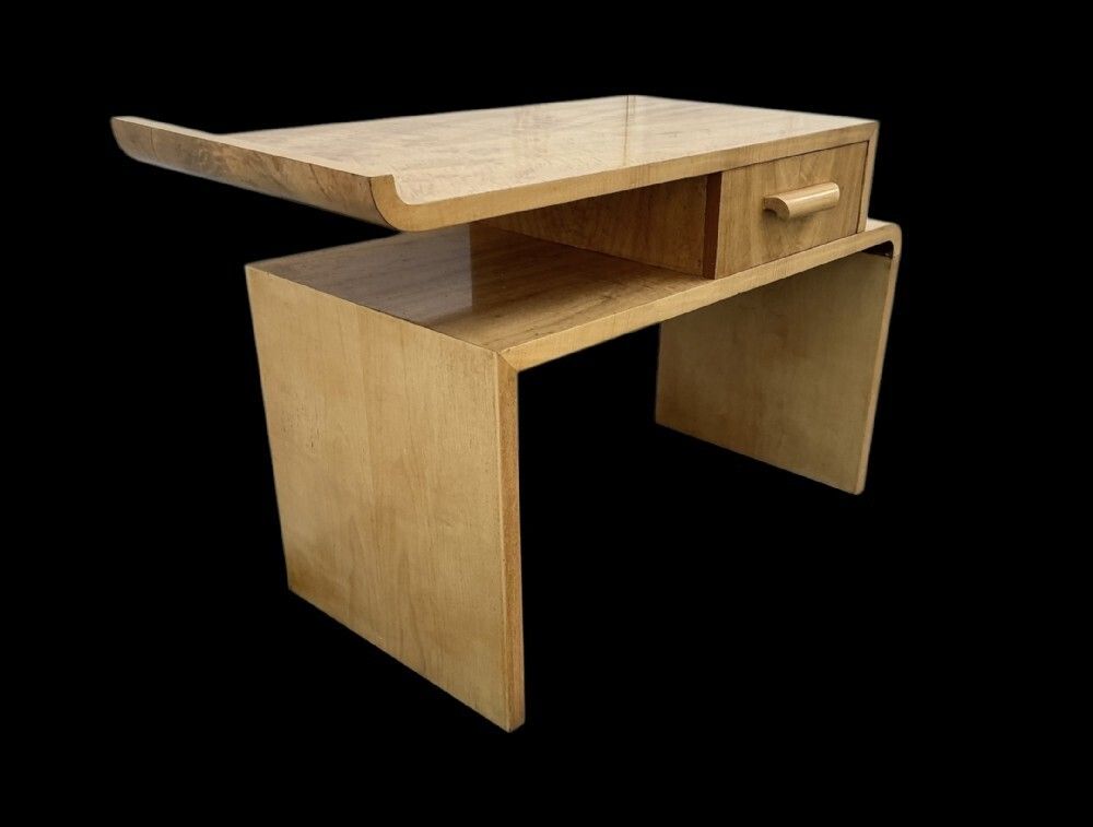 Furniture A Fine Art Deco Side Table, 1930s photo