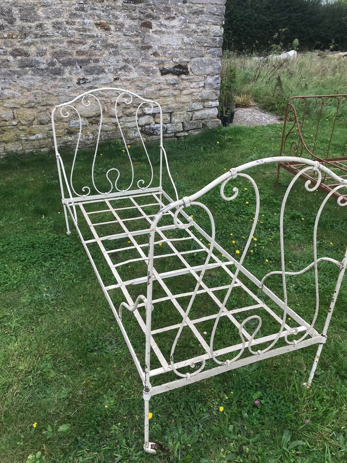 French Wrought Iron Campaign Beds photo furniture