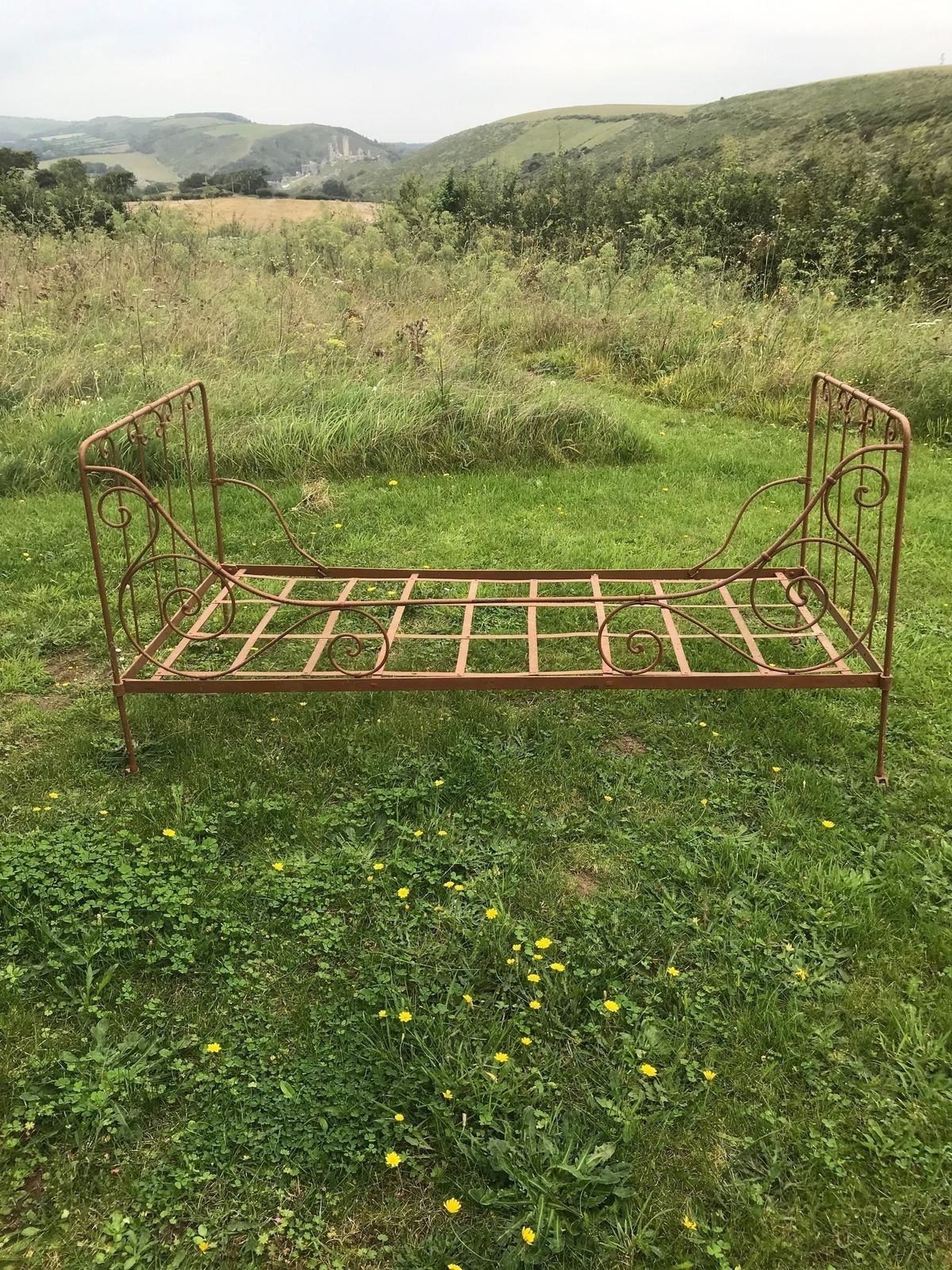 French Wrought Iron Campaign Beds photo for sale