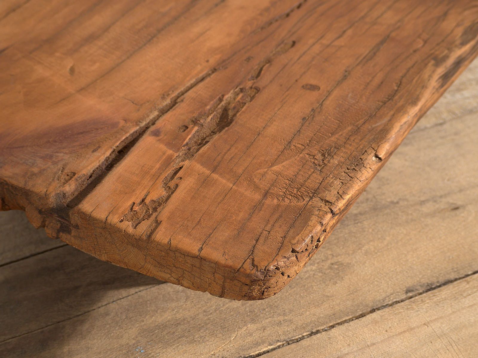 Antique Solid Wood Table (C.1920) #1 photo 402.0