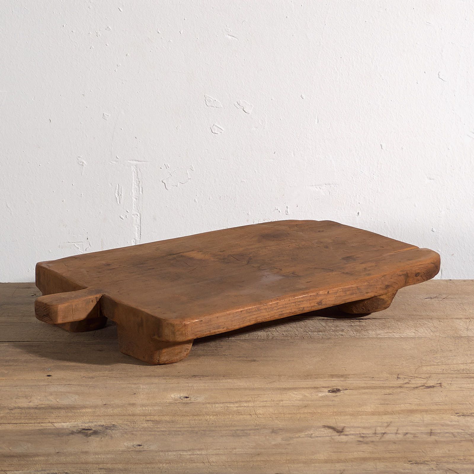 Small Antique Solid Wood Table (C.1920) #12