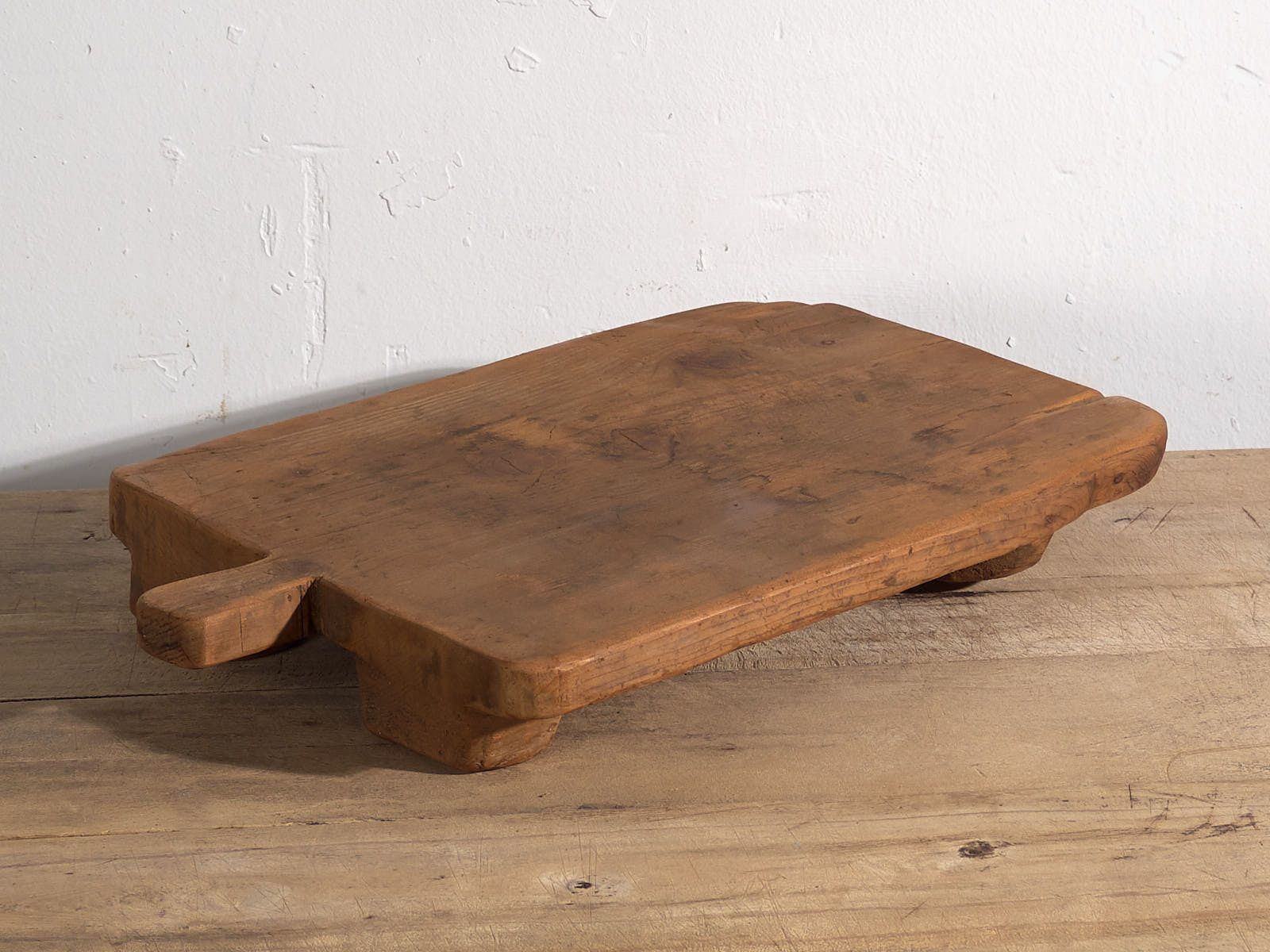 Small Antique Solid Wood Table (C.1920) #12 photo furniture
