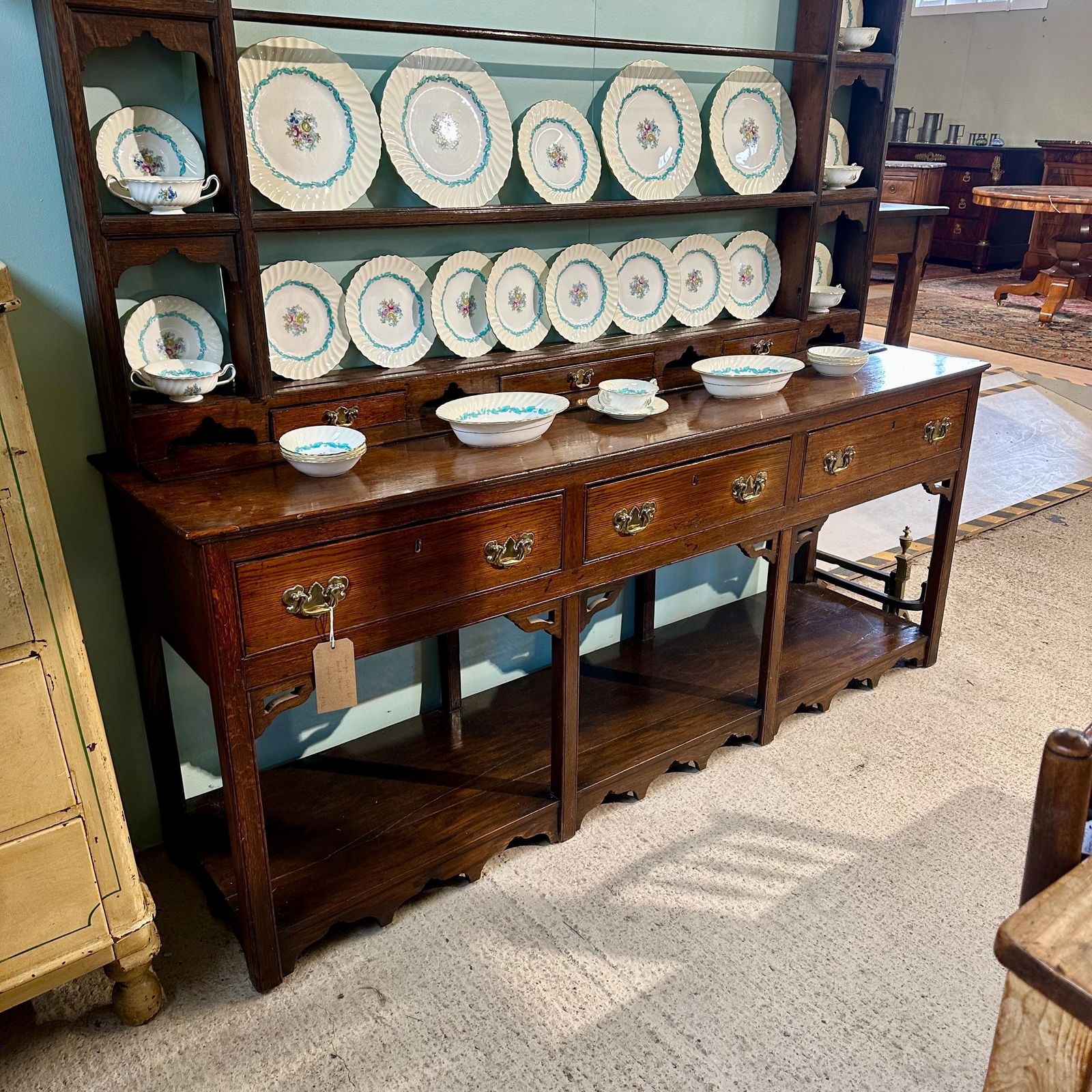 Dresser   Georgian English Dresser And Rack photo buy