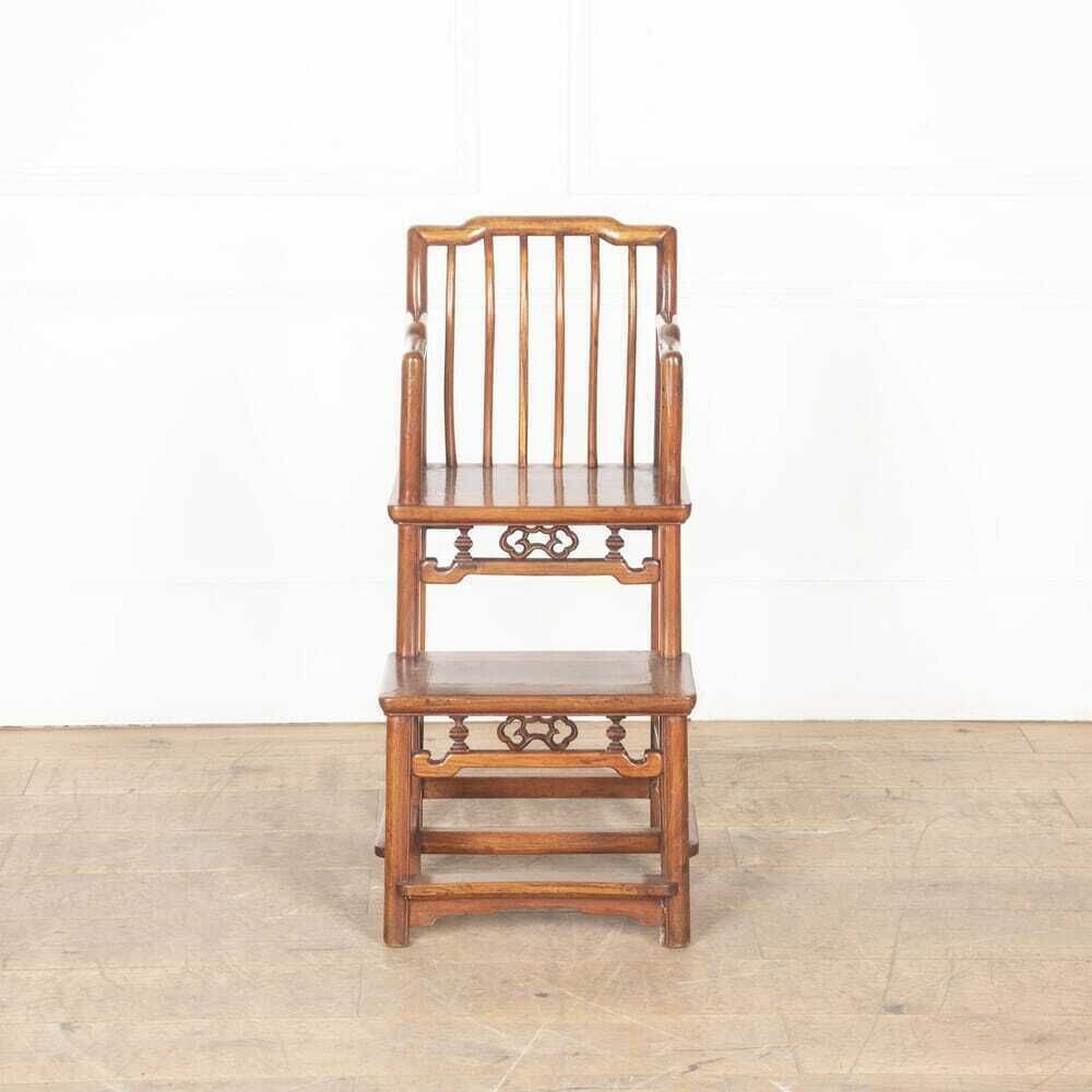 20th Century Chinese Hardwood High Chair photo furniture