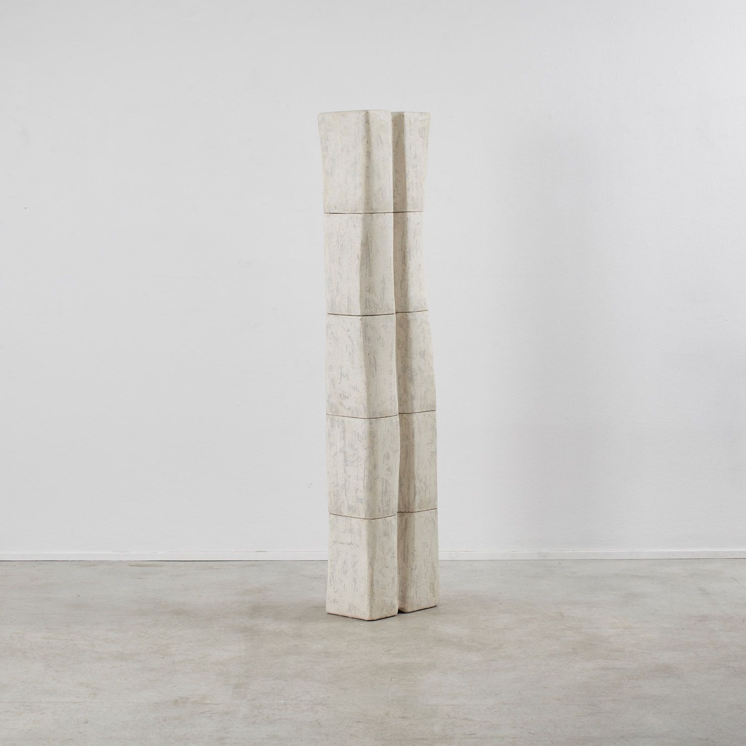 Maria Vlandi Ceramic Sans Titre Sculpture Surface Series, Greece, 2007