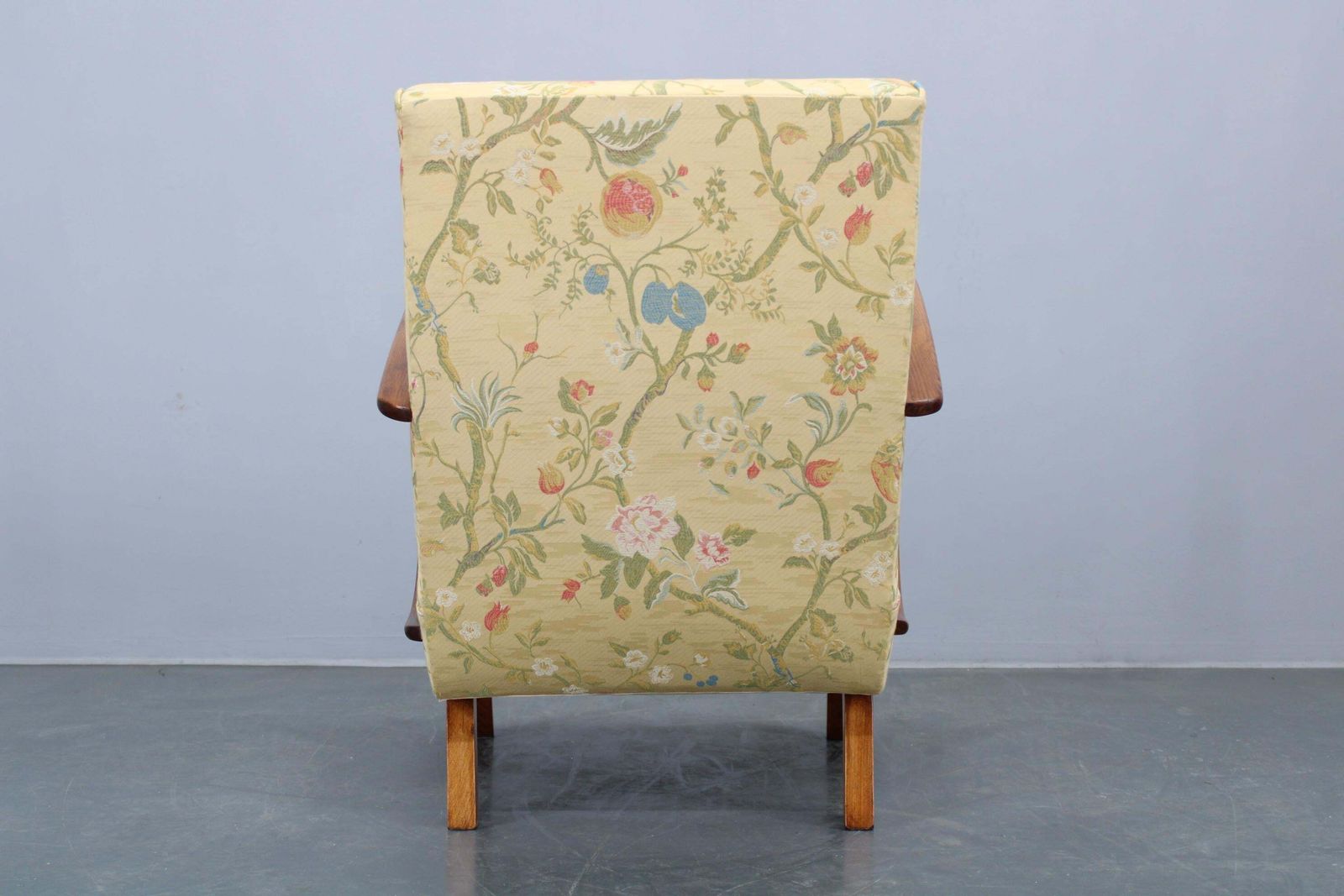 photo buy 1950s Refurbished Jindrich Halabala  Armchair, Czechoslovakia