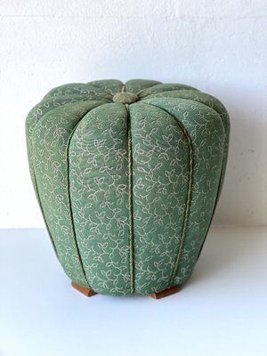 Tabouret Van Jindrich Halabala Voor Cesky Nabytek, 1958