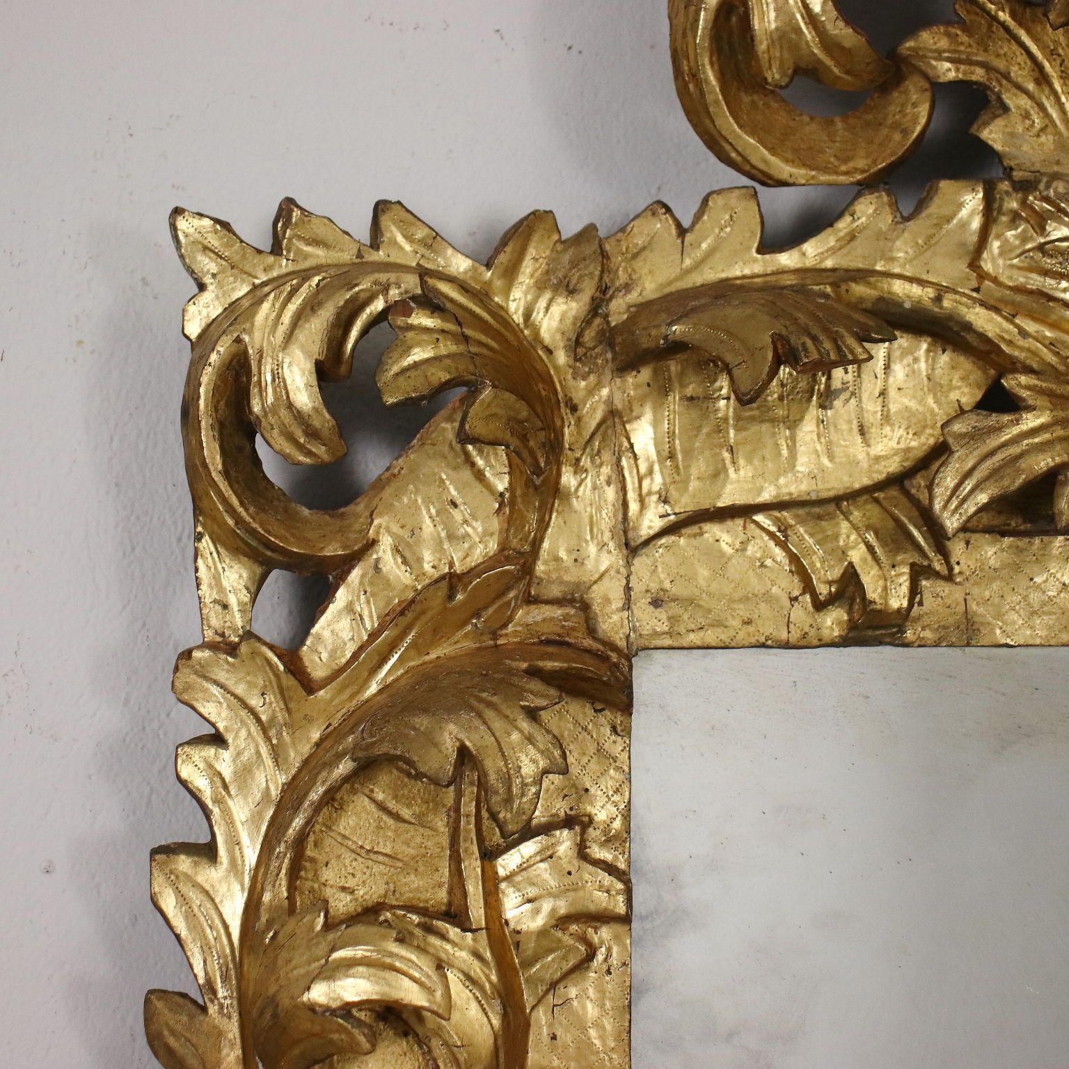 Baroque Mirror Wood Italy XVII XVIII Century photo Home Decor