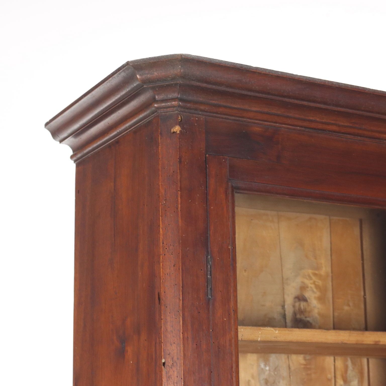 Antique Bookcase Louis Philippe Walnut Italy XIX Century photo Furniture