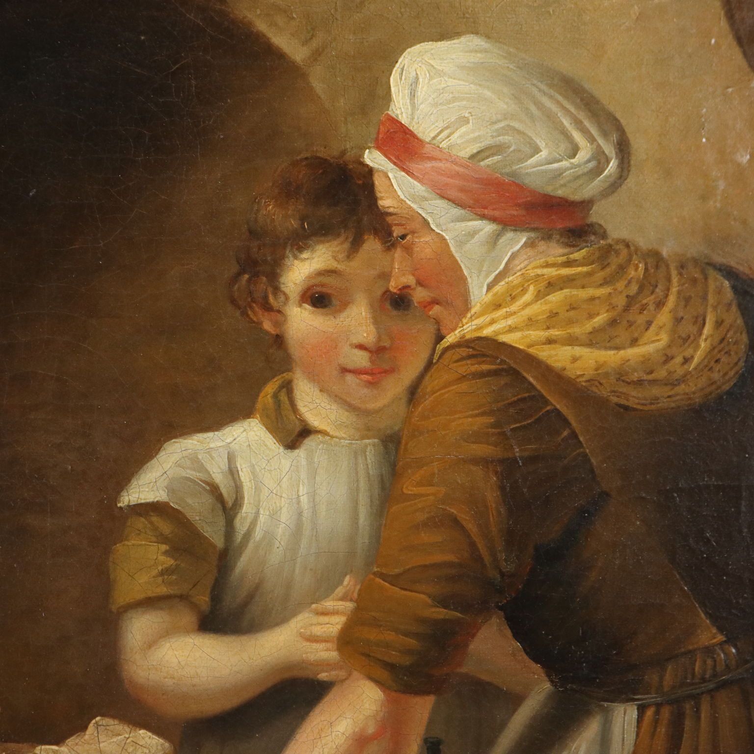 Antique Painting Signed Charles Christophe Coventry 1802 photo Art