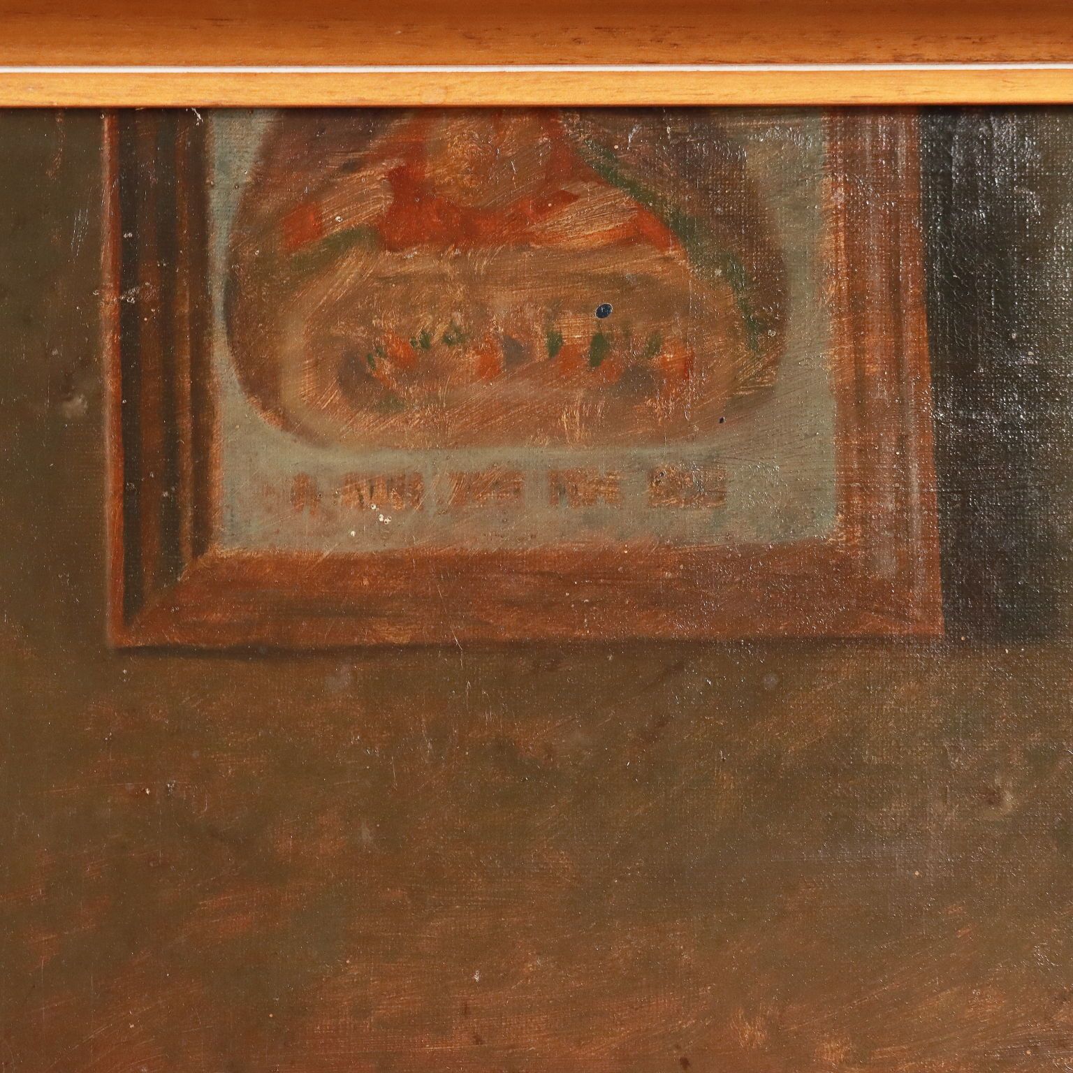 Interior Scene Attr. To G. Bellei Oil On Canvas XIX Century photo buy