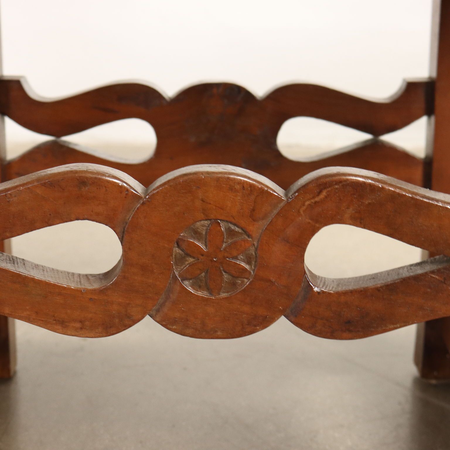 photo for sale Group Of 3 Antique Armchairs And Chair Walnut Italy Early XIX Century