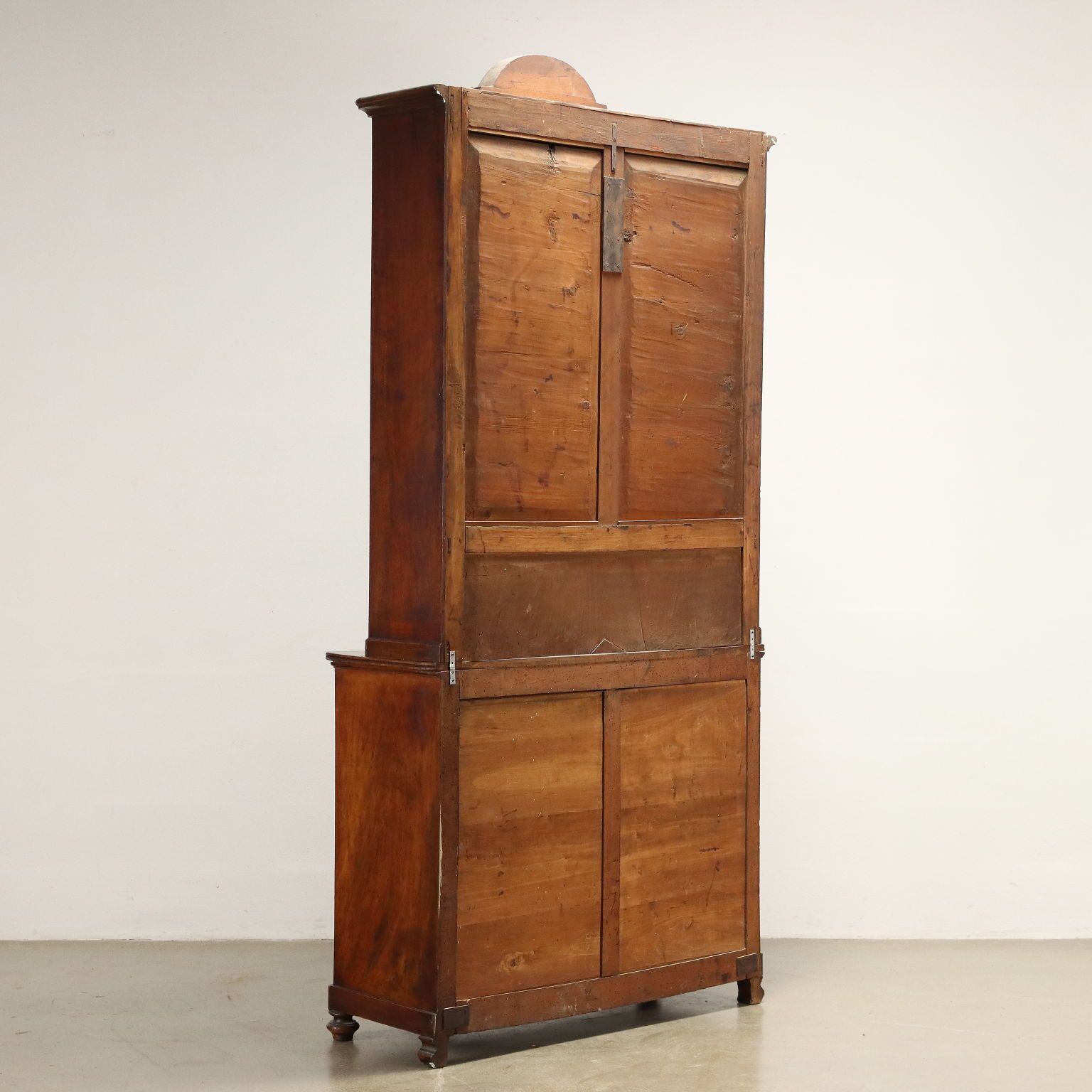 1360.0 Antique Double Top Showcase With Drawers Walnut Italy XX Century photo