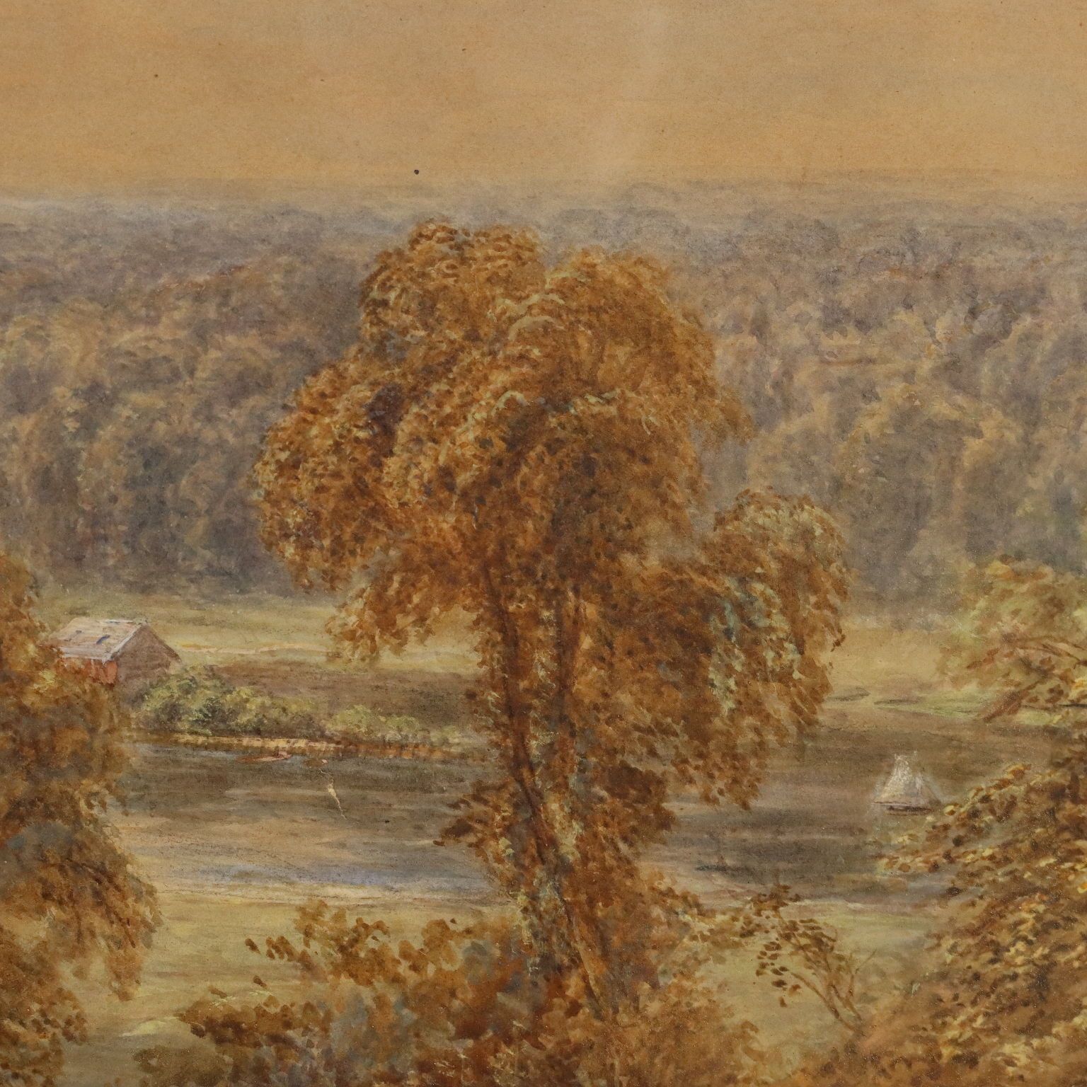 Antique Painting H. Clifford Warren Watercolour And Pencil 1878 photo buy