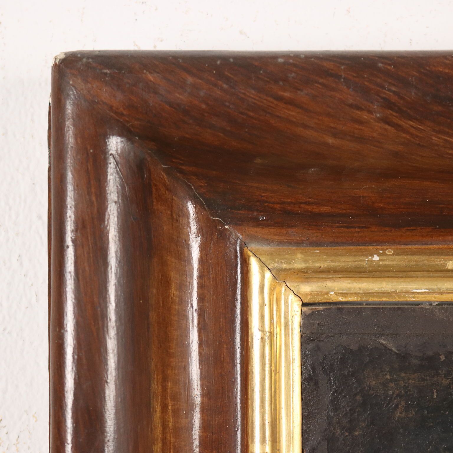photo furniture Antique Painting With Religious Subject Oil On Canvas XVIII Century