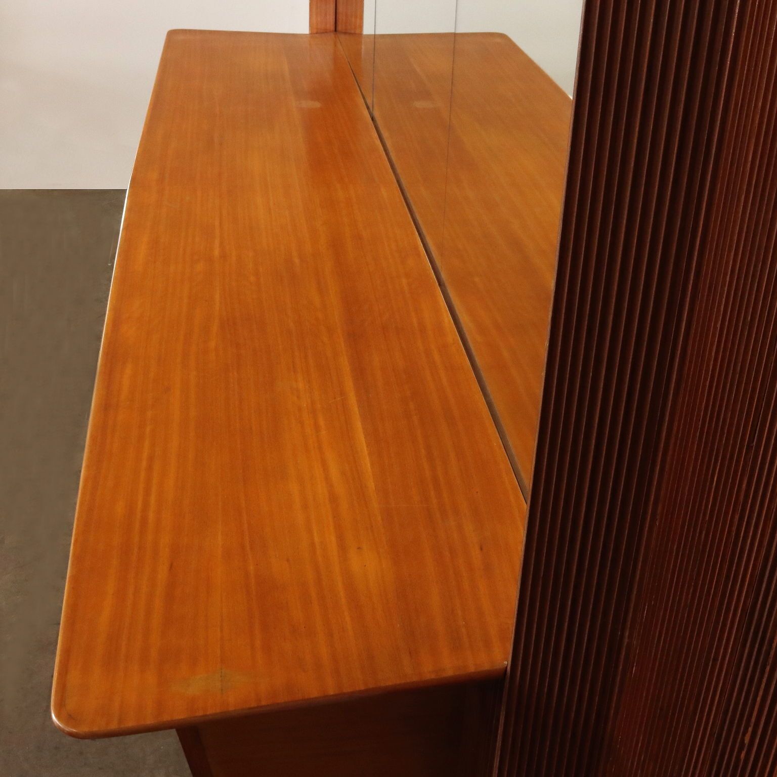 Vintage Living Room Cabinet Wood Aluminium 1950s photo 5560.0