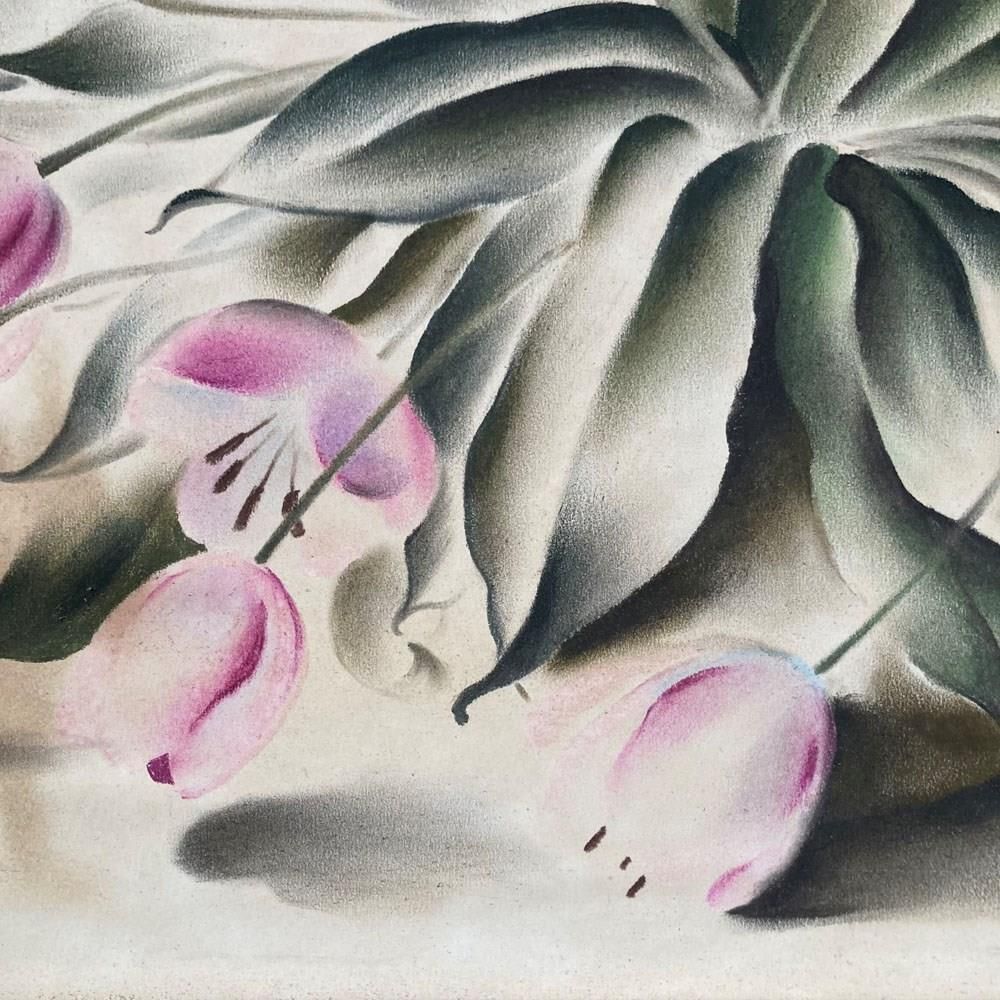 'Pink Tulips'   Still Life Painting By Frederick Roberts Johnson photo for sale