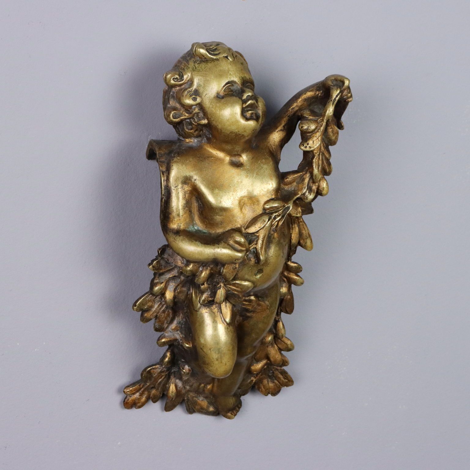 Antique Bronze Sculpture Angels Europe Late XIX Century photo buy