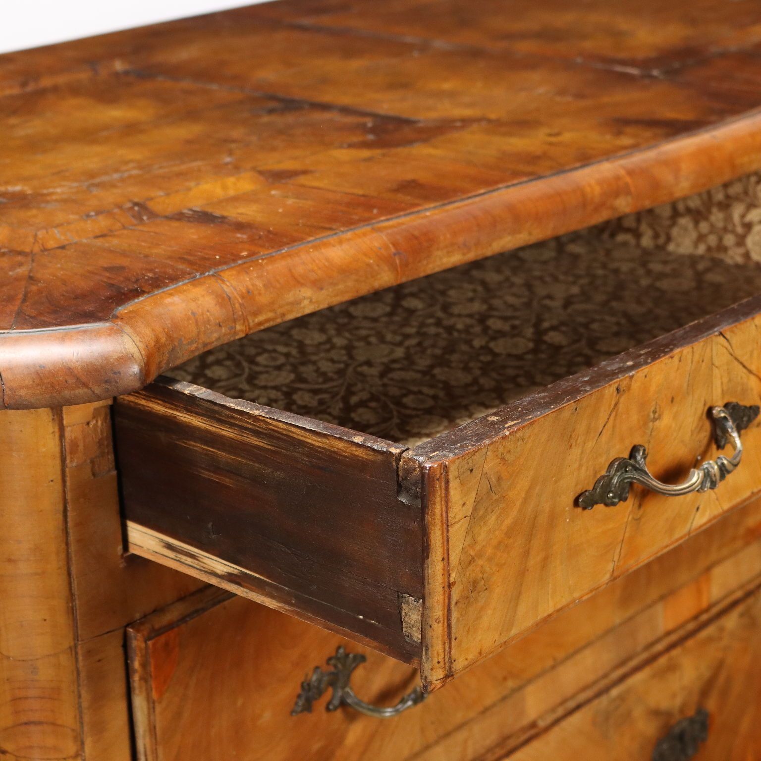 Antique Chest Of Drawers Poplar 4 Drawers Northern Europe '700 photo for sale