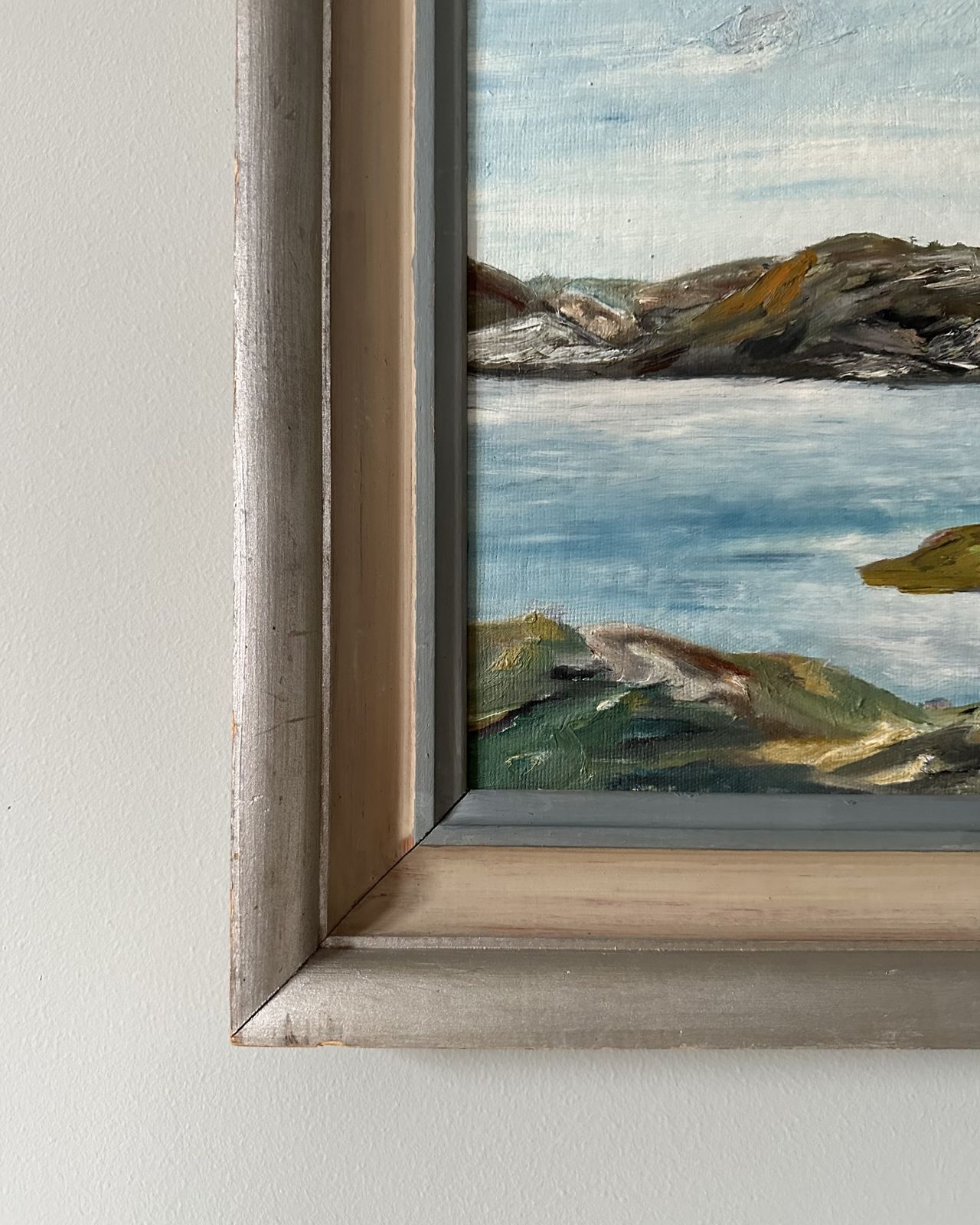 Mid Century Seascape, 1940s, Vintage photo Art