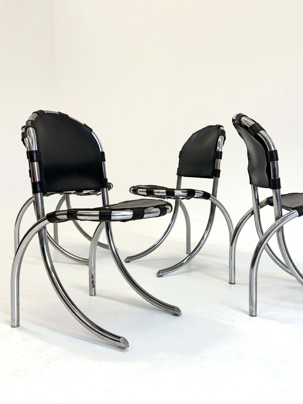 Set Of 4 Medusa Dining Chairs By Studio Tetrarch For Alberto Bazzani
