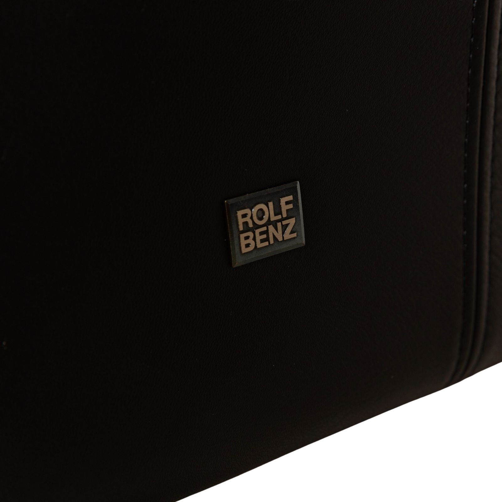 photo furniture Canapé 3 places Rolf Benz 322 en cuir noir