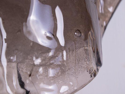 Large Smoked Murano Glass Wall Lights From Kalmar, 1960s, Set Of 2 photo vintage