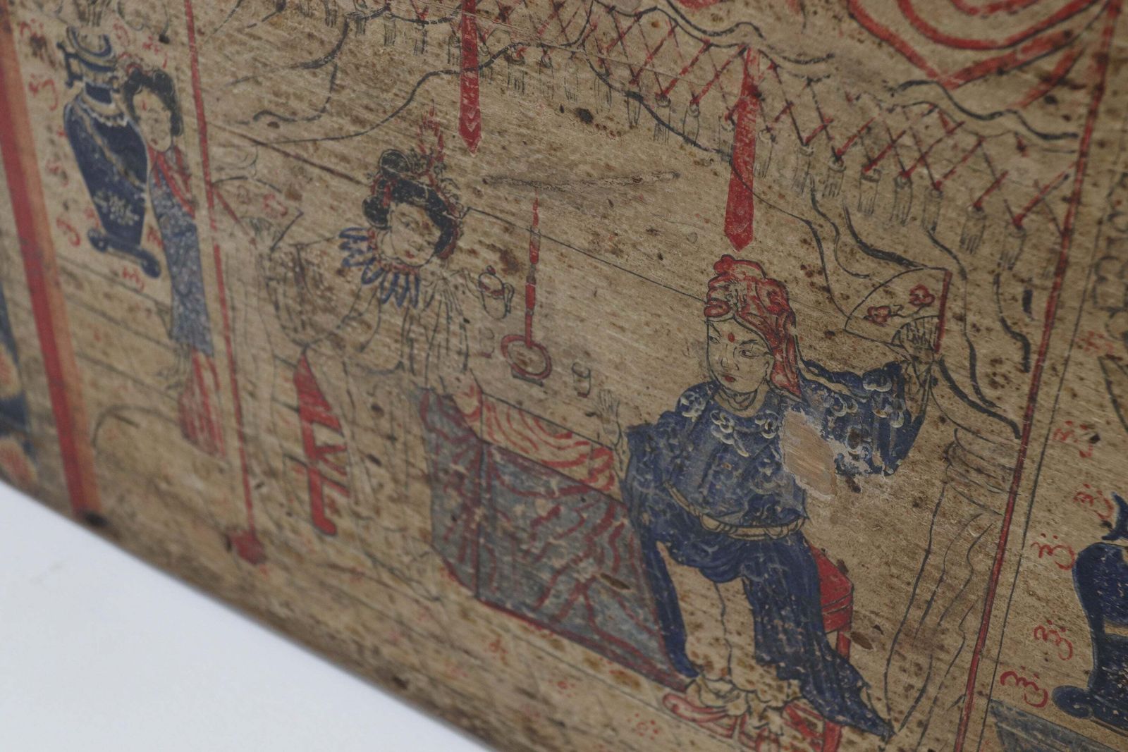 Furniture Mid 19th Century Shanxi Region Opera Chest photo