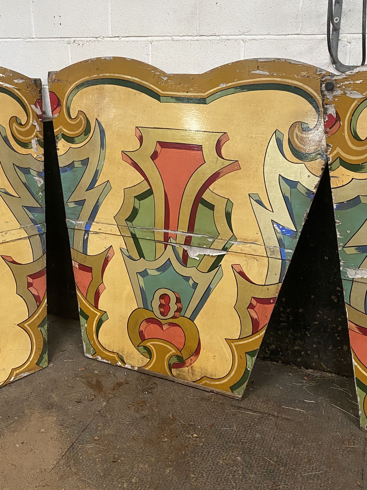 Original Art Decorative Fairground Panels