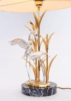 Herons Table Lamp By Lanciotto Galeotti For L' Originale Firenze, Italy, 1970s photo vinterior