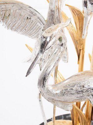 Herons Table Lamp By Lanciotto Galeotti For L' Originale Firenze, Italy, 1970s photo buy