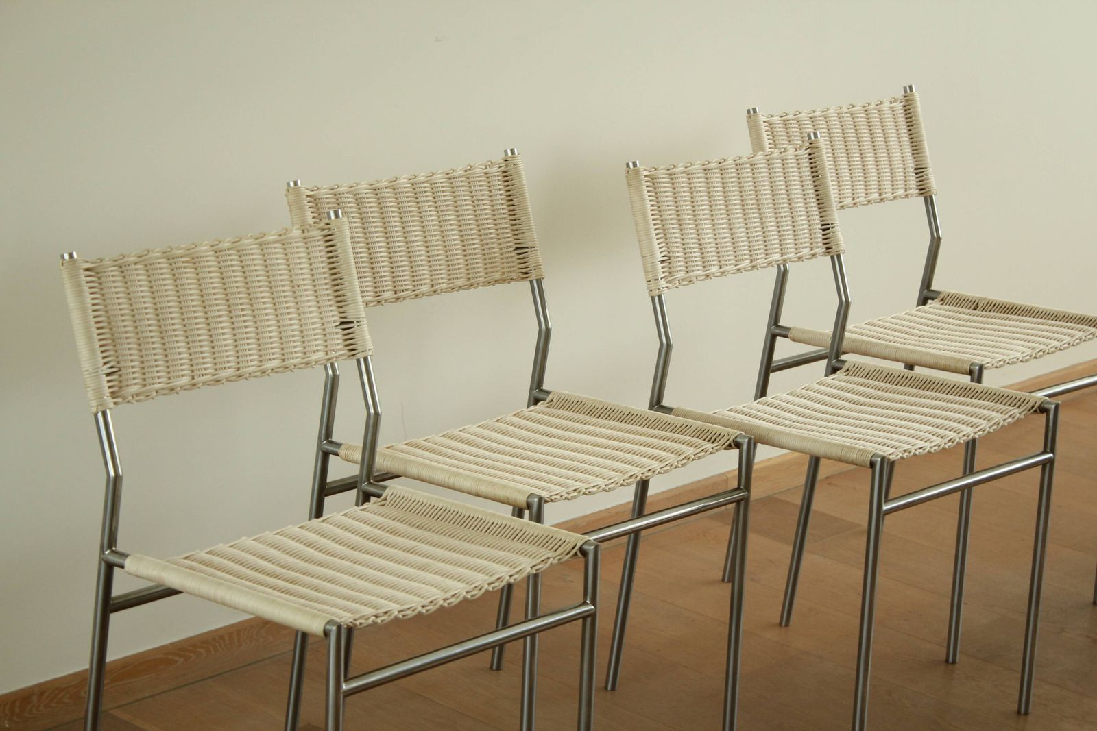 Set Of Four Dining Chairs By Martin Visser For 'T Spectrum photo furniture