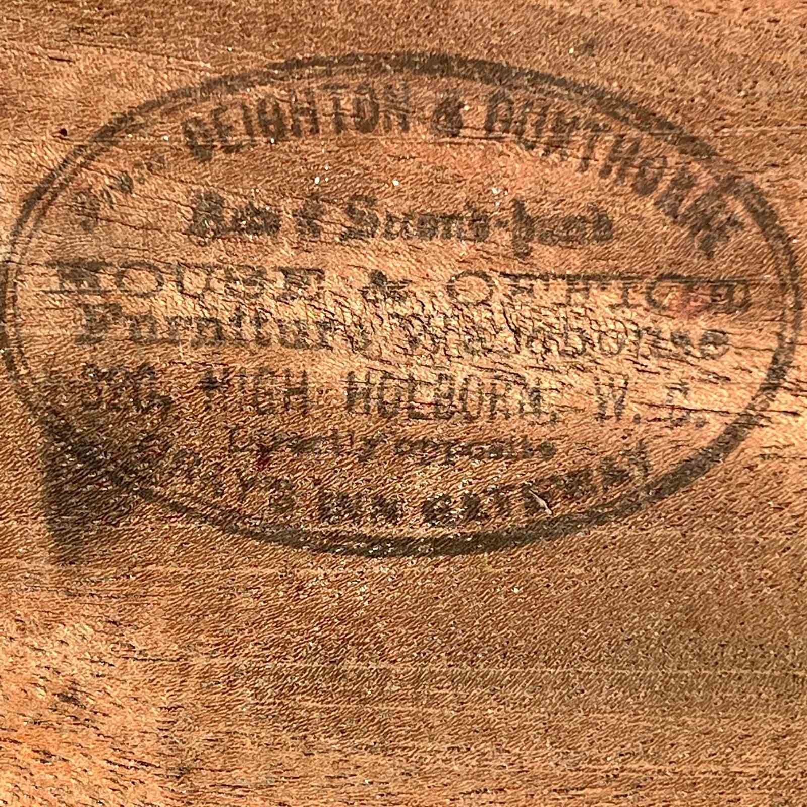 photo for sale Victorian Oak Pedestal Desk By Deighton & Dunthorne, Holborn, London