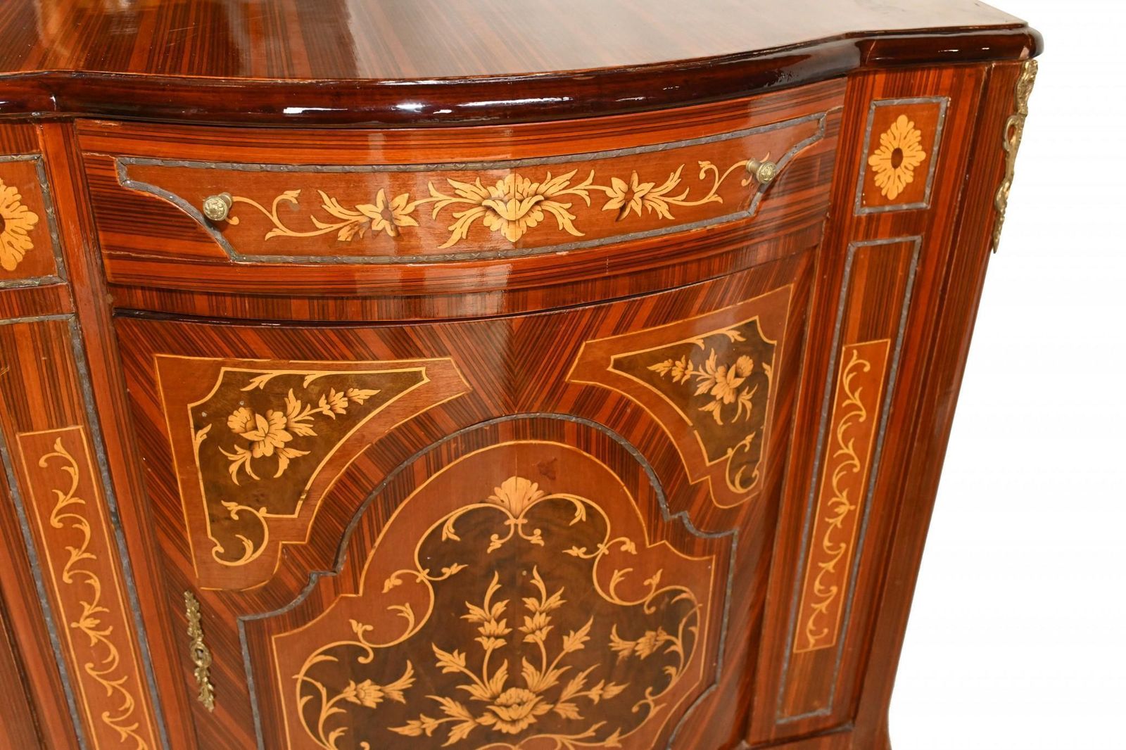 French Empire Cabinet Chest Marquetry Inlay photo 1425.0
