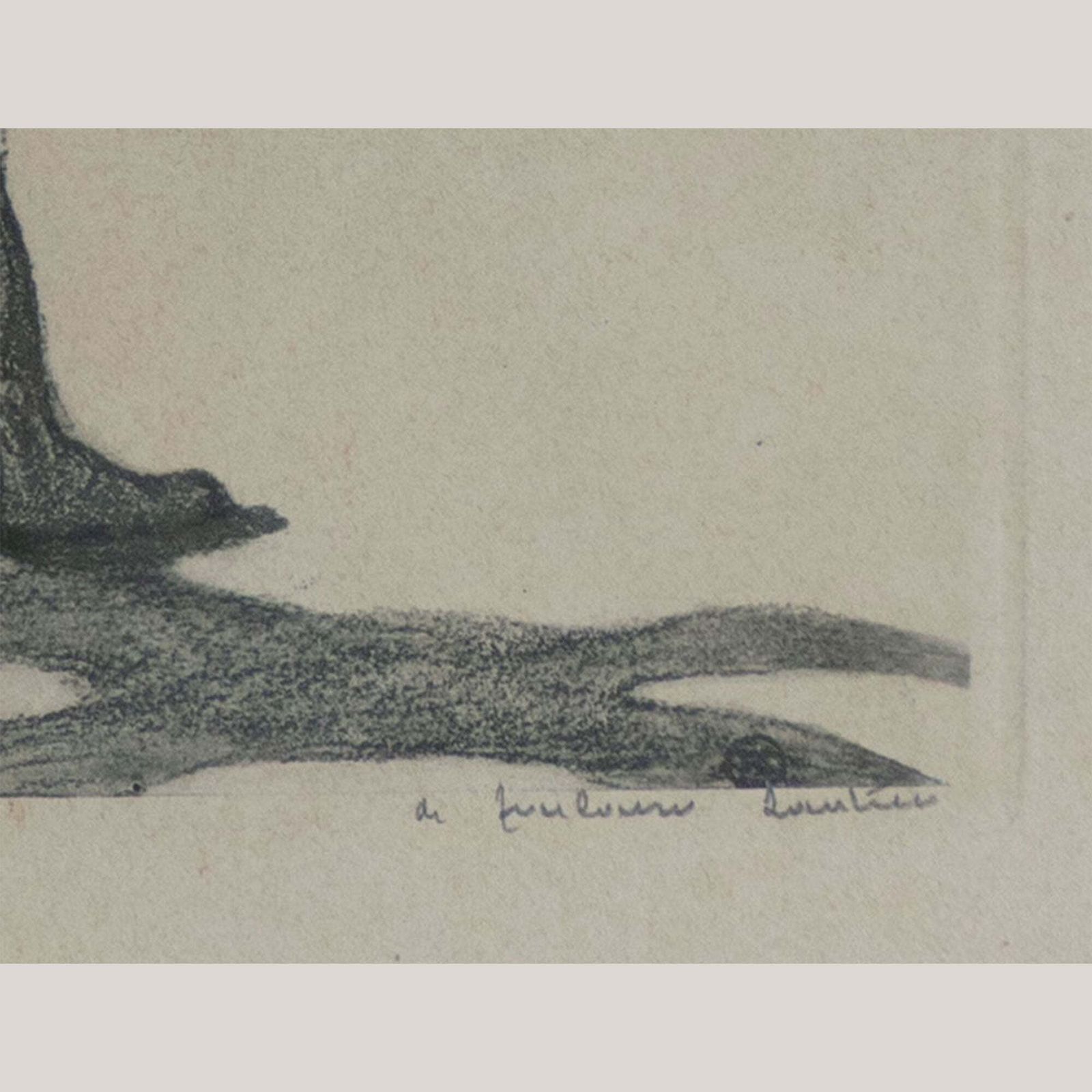 La Chapiteau – Acrobats After Toulouse Lautrec   Vintage Circus Lithograph photo vinterior
