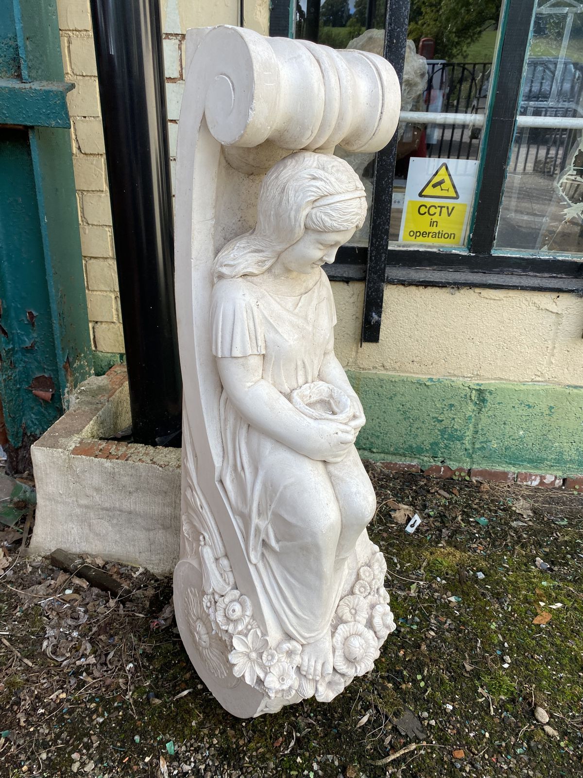 Plaster Fireplace Corbel, 1900s photo 225.0