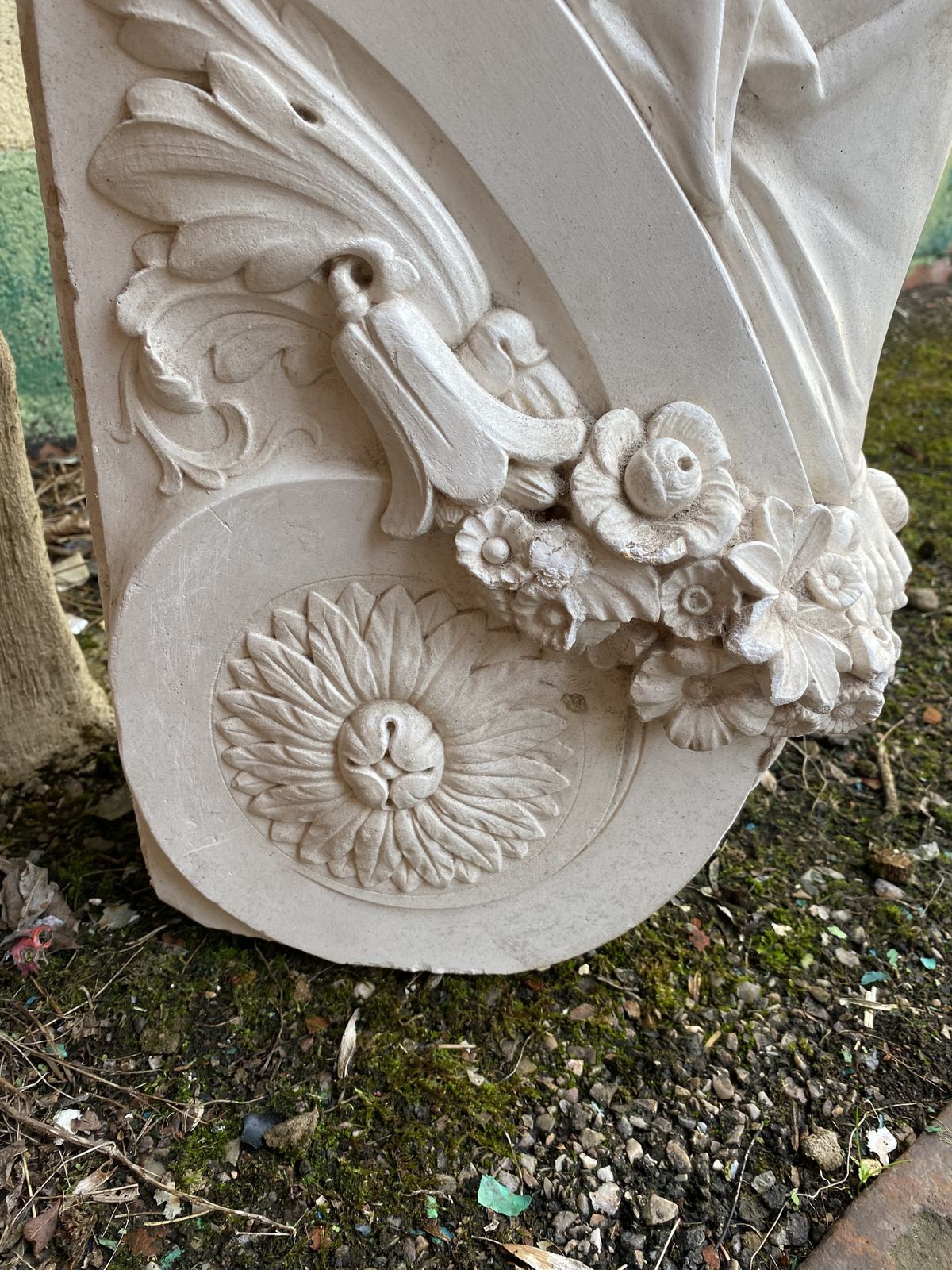 photo for sale Plaster Fireplace Corbel, 1900s