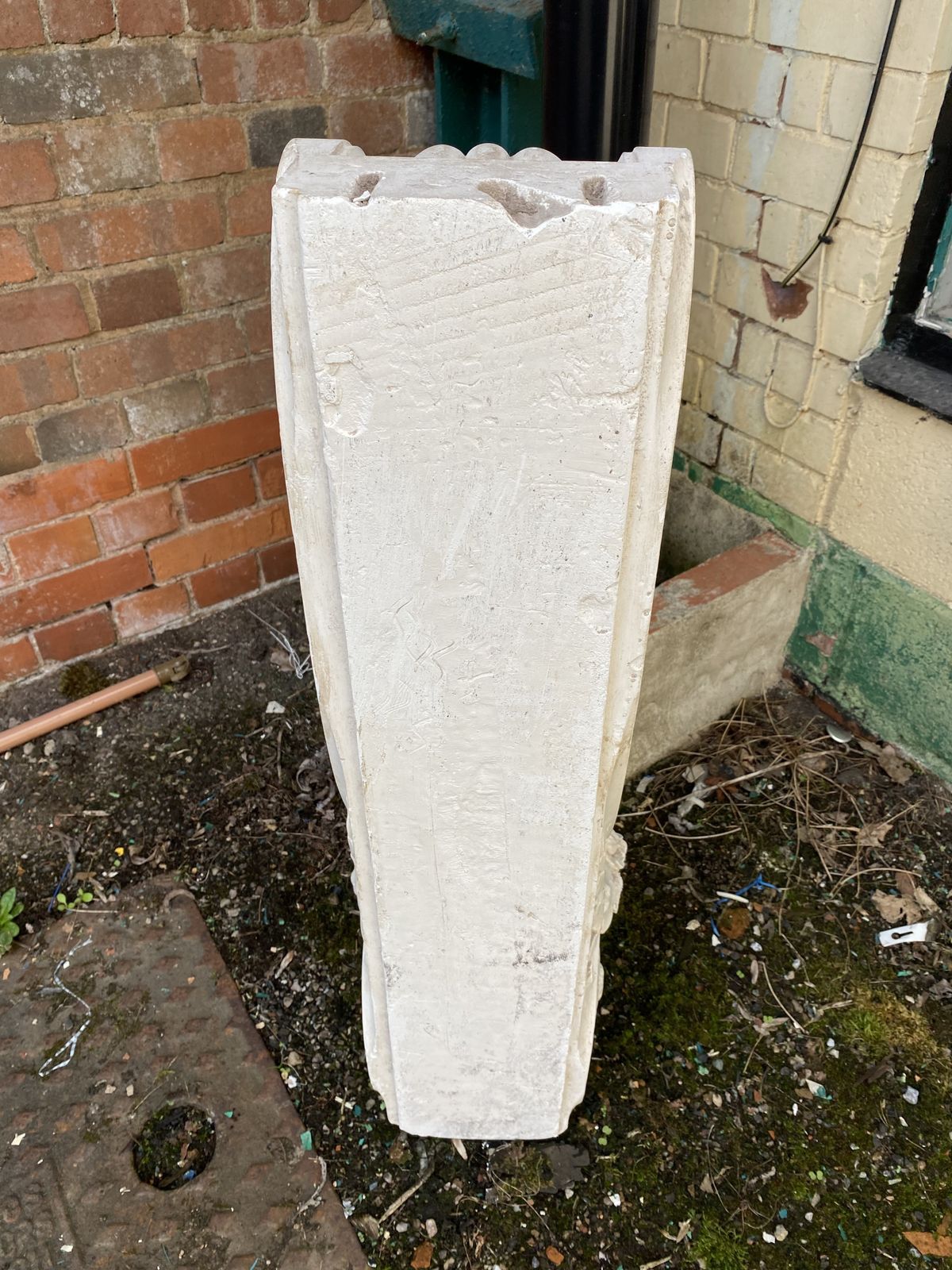 Home Decor Plaster Fireplace Corbel, 1900s photo