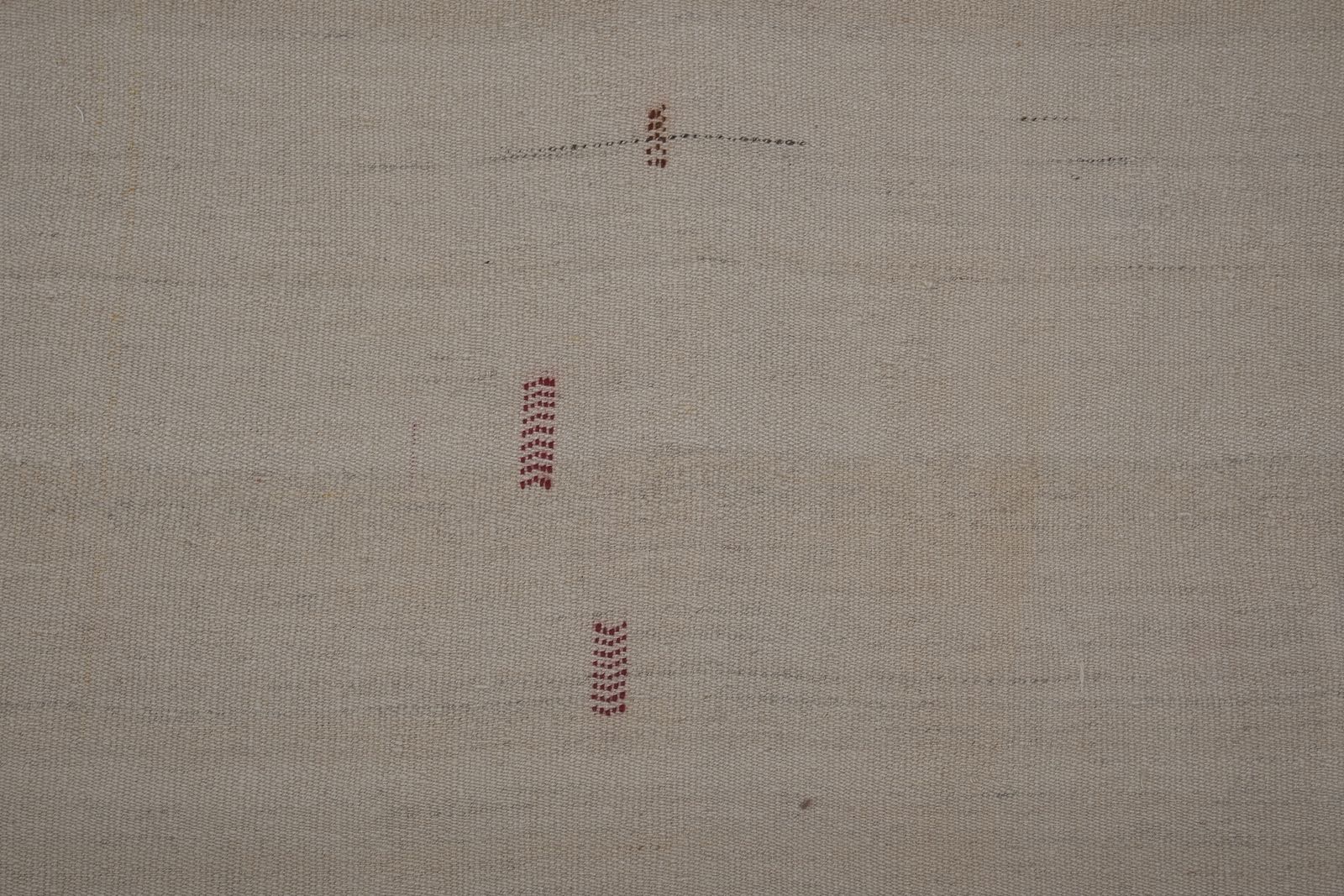 White Vintage Modern Turkish Hemp Kilim Rug 11'6'' X 11'5'' photo buy