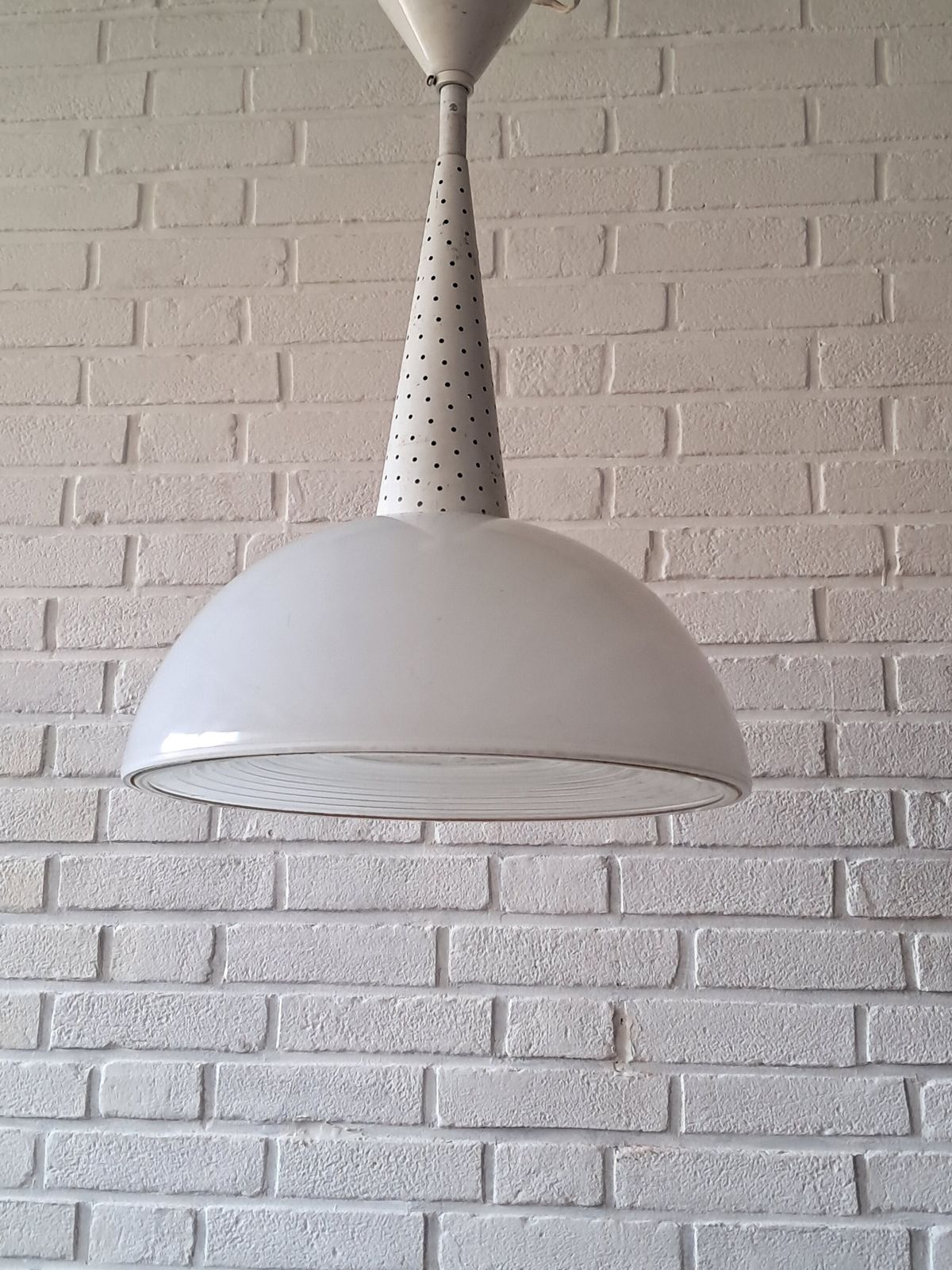 Holphane Pendant Mategot France photo 239.0