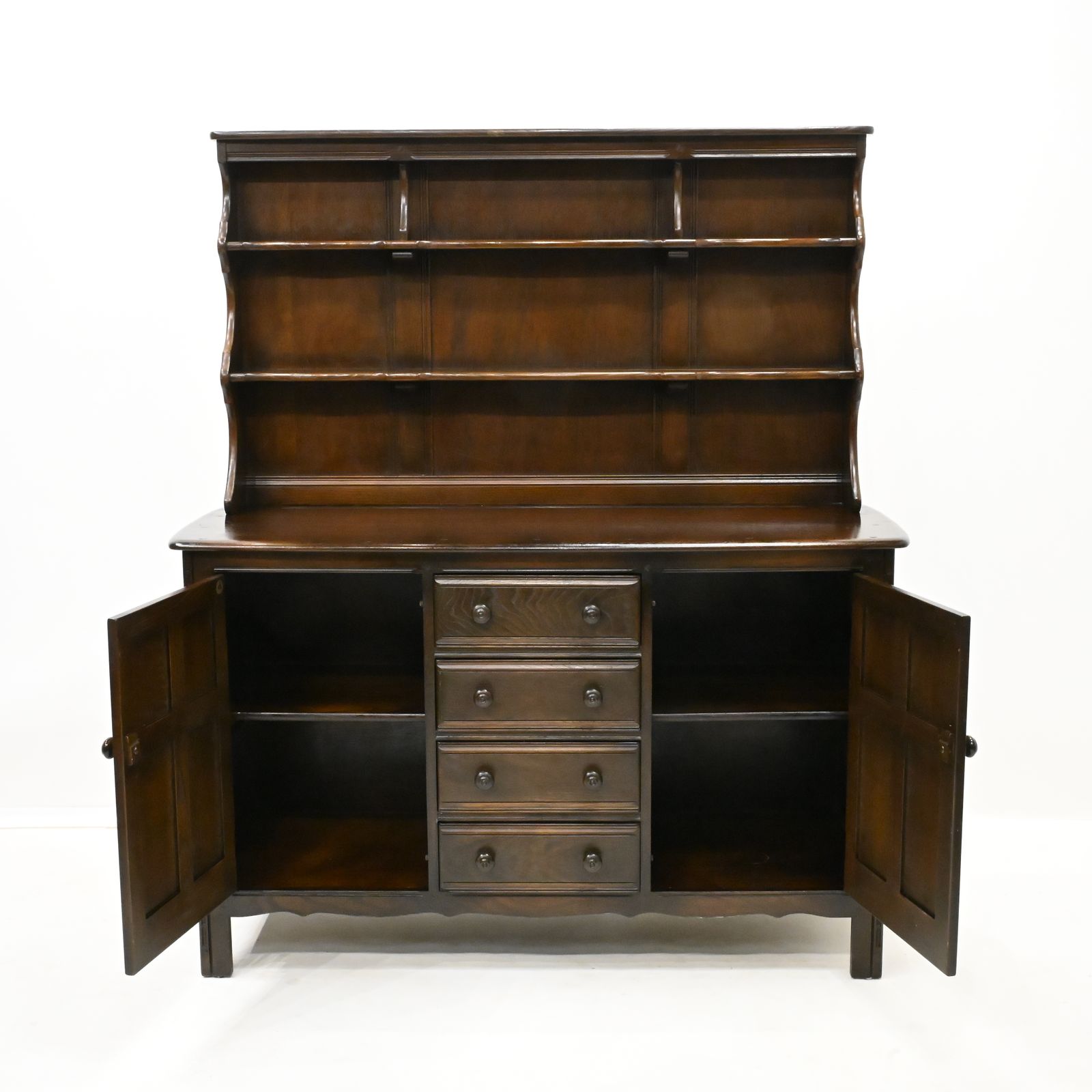 Ercol Kitchen/Dining Room Dresser 4 Drawers Free Uk Delivery photo vintage