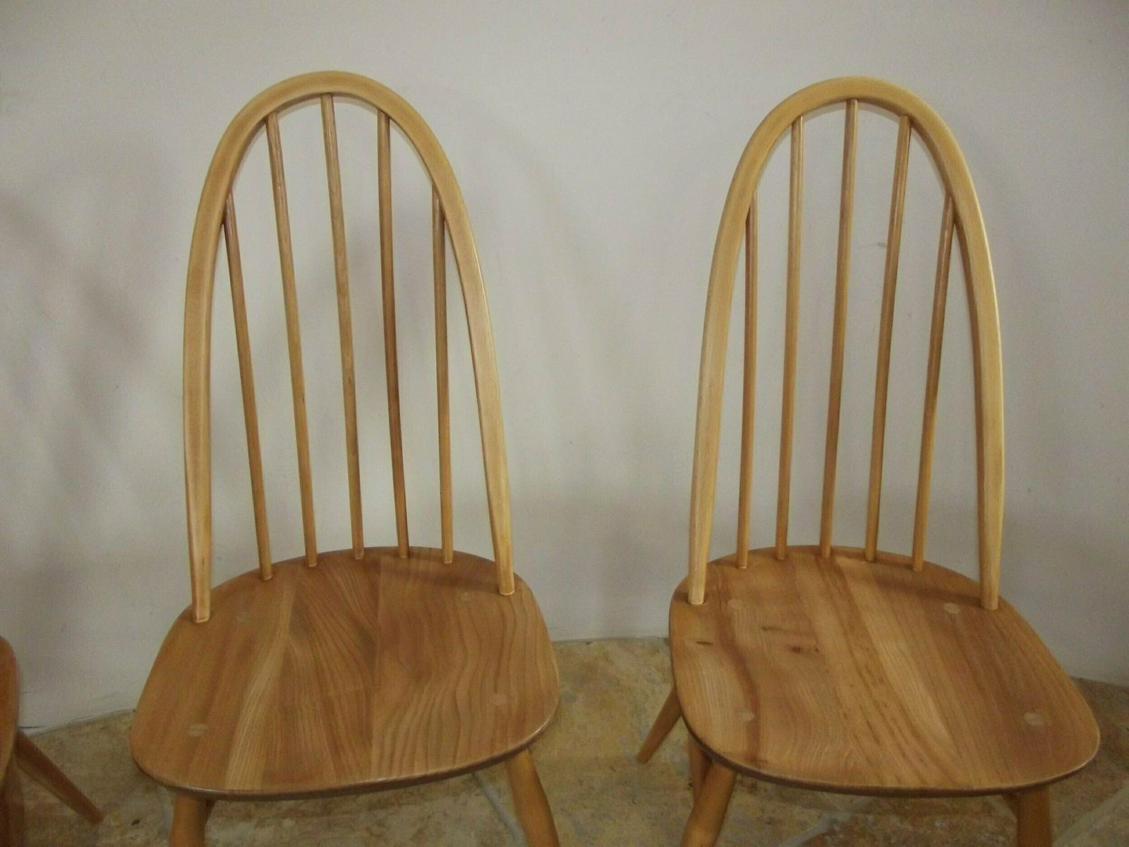Four Refurbished Ercol Windsor Back Chairs photo furniture