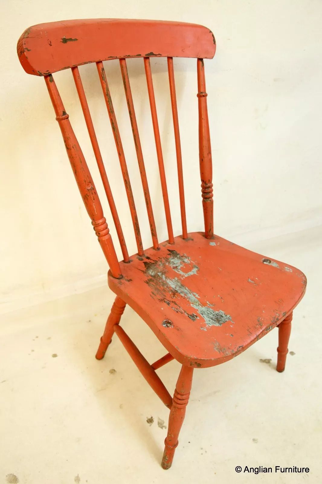 photo for sale Shabby Chic Painted Farmhouse Kitchen Chair Free Nationwide Delivery