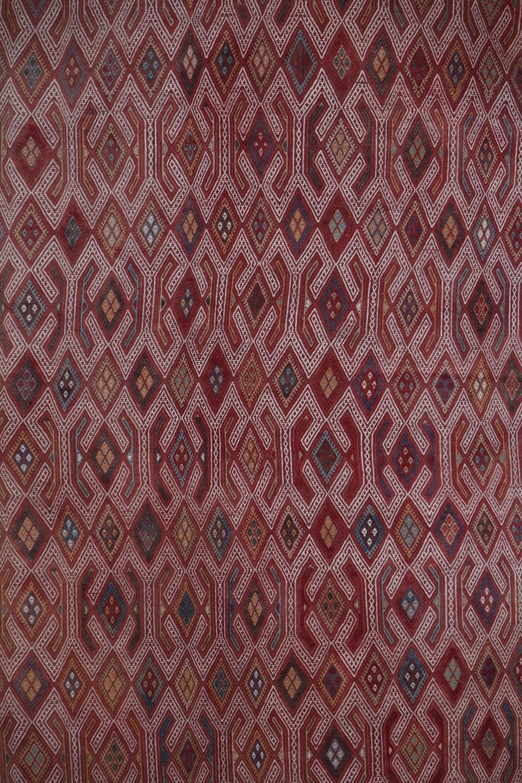 Vintage Turkish Jajim Kilim Rug 5'9'' X 8'2'' photo 850.0