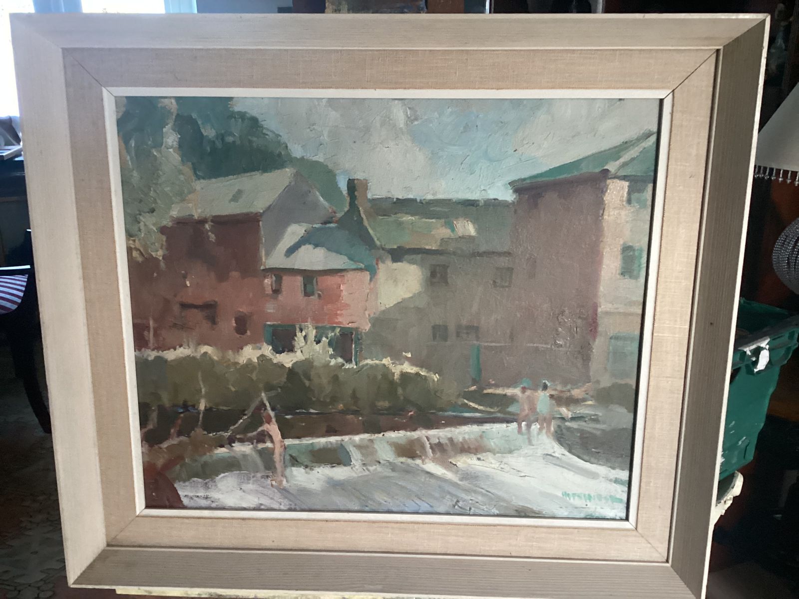 Theodore Charles Basil Hitchcock  1892 1953 Oil On Board photo for sale