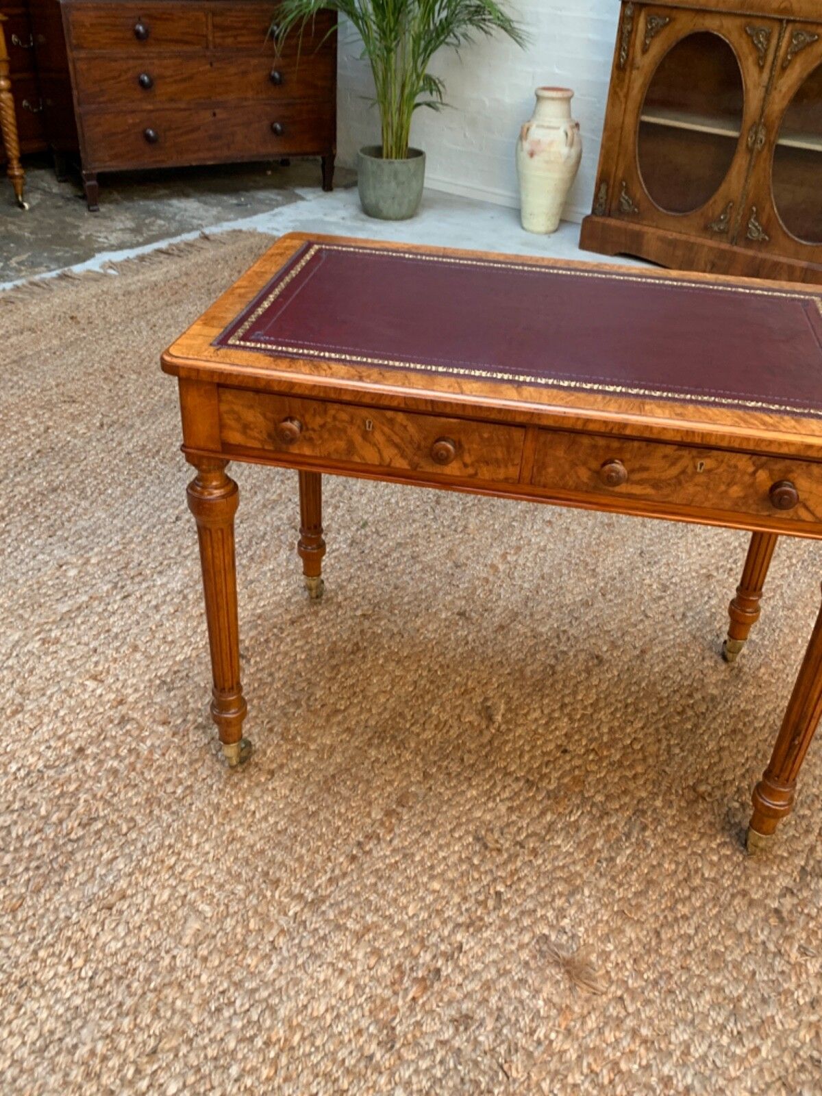 Walnut Writing Desk By Holland & Sons photo Furniture