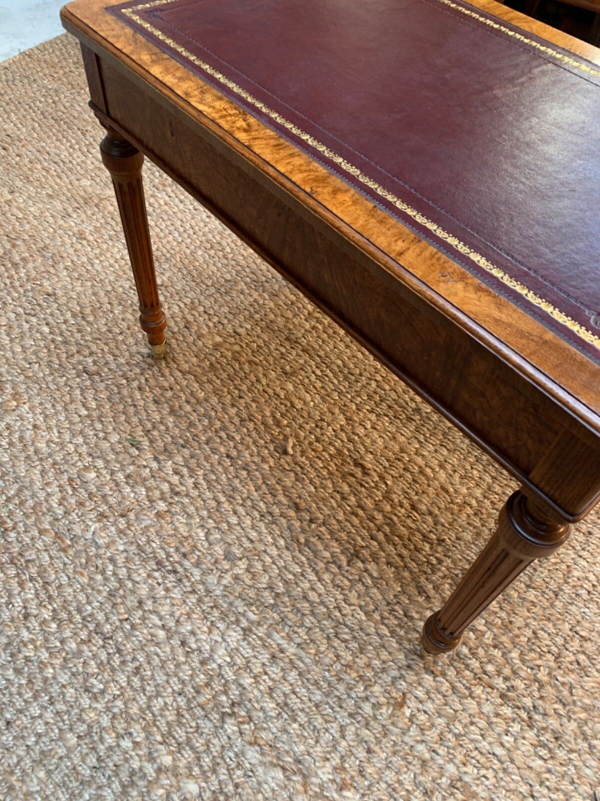 photo buy Walnut Writing Desk By Holland & Sons